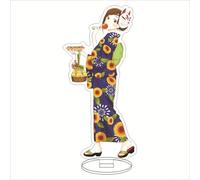 EVRNSAD Figura de acrílico Anime Premium para The Masterful Cat Is Depressed Again Today, 16cm Figura Anime Soporte de Acrílico De Dos Caras Colección Juego decoración de Mesa,3