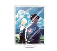 EVRNSAD Figura de acrílico Anime Premium para The Summer Hikaru Died, 15cm Figura Anime Soporte de Acrílico De Dos Caras Colección Juego decoración de Mesa,15