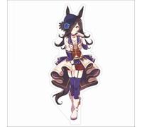 EVRNSAD Figura de acrílico Anime Premium para UMA Musume Pretty Derby, 16cm Figura Anime Soporte de Acrílico De Dos Caras Colección Juego decoración de Mesa,31