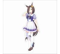 EVRNSAD Figura de acrílico Anime Premium para UMA Musume Pretty Derby, 16cm Figura Anime Soporte de Acrílico De Dos Caras Colección Juego decoración de Mesa,17