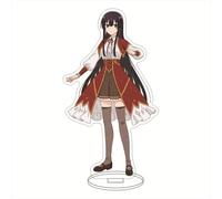 EVRNSAD Figura de acrílico Anime Premium para Villainess Level 99: I May Be The Hidden Boss but I'm Not The Demon Lord, 16cm Figura Anime Soporte de Acrílico De Dos Caras Colección Juego,1