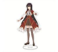 EVRNSAD Figura de acrílico Anime Premium para Villainess Level 99: I May Be The Hidden Boss but I'm Not The Demon Lord, 16cm Figura Anime Soporte de Acrílico De Dos Caras Colección Juego decoración