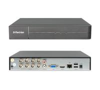 Evtevision 8CH 5MP Lite Grabador de Seguridad DVR AHD/TVI/CVI/CBVS/IP 5 en 1 H.265+ CCTV Seguridad Detección de Movimiento Alarma Email para Cámara de Vigilancia(Sin HDD)