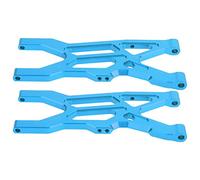 EVTSCAN 1 par de Brazos de suspensión Delanteros Inferiores de aleación de Aluminio RC Aptos para Coches de Control Remoto ARRMA 1/10 (Blue)