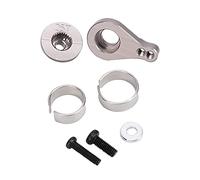 EVTSCAN 25T Buffer Brain Brain Plate Fit para WLTOYS 1/12 12428 12423 FY-03 RC Piezas de Plata (Titanium MN-025T)