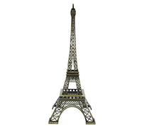 EVTSCAN 38cm París Torre Eiffel artesanía de Hierro Modelo de Arquitectura Estatua Escritorio hogar Dormitorio decoración Arte Regalo