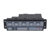 EVTSCAN 4361057 Panel de control de aire acondicionado para excavadora, tipo botones, apto para Hitachi EX200-5, panel controlador de clima manual de unidad de CA para cabina de maquinaria de