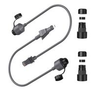 EVTSCAN Adaptador de Cable Ethernet SPX RJ45, Enchufe acoplador, enrutador de Alto Rendimiento, Uso Interior y Exterior