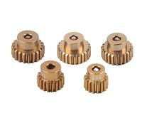 EVTSCAN Aleación de Aluminio 48p Pinion Gear Gear Gears Motor Gears Kit de Alto Rendimiento para un automóvil RC 1/10