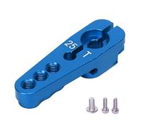 EVTSCAN Aleación de Aluminio RC RC Servo Horns 25T para 1/10 Autos RC Universal (Blue)