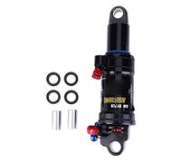 EVTSCAN Amortiguador Trasero de Acero Ajustable para Bicicleta de montaña, Accesorio Negro para Trail XC