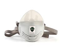 EVTSCAN Antipolvo Máscara respiradora Industrial Reutilizable de Media Cara, con válvula de exhalación y Correa Ajustable para la Cabeza, para Pintura en Aerosol, Humos de Soldadura, Lijado