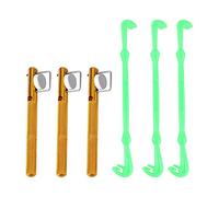 EVTSCAN Atadoras de Bucle para Pesca, Dispositivo de Nudo de Anzuelo de Pesca Dispositivo de Anzuelo de Aparejo de Pesca Herramienta de Nudo de Pesca Juego de removedor de Anzuelo