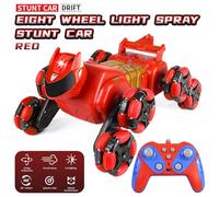 EVTSCAN Automóvil de Control Remoto, 2.4 g de sensación de Gestos Spray Vehicle Toy Electric Toy con música Ligera LED 3 baterías, Regalos de cumpleaños para niños y niñas, Azul (1 batería)