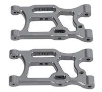 EVTSCAN Brazos oscilantes Delanteros y Traseros para Coche RC 1/10, actualización de Metal Universal, Accesorios RC para Coche RC LC Racing 1/14 (Ti Color)