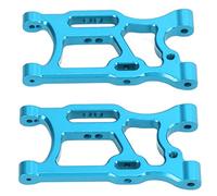 EVTSCAN Brazos oscilantes Delanteros y Traseros para Coche RC 1/10, actualización de Metal Universal, Accesorios RC para Coche RC LC Racing 1/14 (Blue)