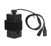 EVTSCAN Caja de batería 8,4 V para 4x18650 Caja de batería Impermeable Cubierta de la casa USB/DC Interfaz Doble para lámpara de Bicicleta