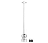 EVTSCAN Centro de Acero Universal Drive Shaft Wltoys Accesorio de automóviles Fuera de Carretera para 1/12 12423 Modelo RC Plata Negra (Silver 0083S)