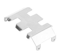 EVTSCAN Chasis de Acero Inoxidable Protector de la Placa de protección Resistencia al Desgaste fácil de Transportar Color Plateado