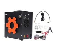 EVTSCAN Compresor de Aire de 12 V de 12 V Compresor de Aire portátil Portable Inflación rápida Inflación rápida Alta presión Automaca Off Bola de neumáticos Anillo de natación Duración