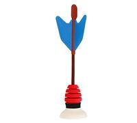 EVTSCAN Dardos con Ventosa EVA para niños, Juego de Dardos con Ventosa, Juego de Lanzamiento Divertido, Suelo de Escritorio de Dardos