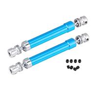 EVTSCAN Eje de transmisión Universal actualizado para Axial Wraith Ax90056 RC Car 2pcs CVD (AX31114B Blue)