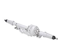 EVTSCAN Eje Trasero de aleación de Aluminio de Metal Universal CNC para Axial Wraith RC Car High Strenza Fácil instalación Accesorios de actualización Compatibilidad Fuerte (Plata)