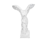 EVTSCAN Estatua de la Victoria alada de Samotracia - Escultura clásica de Resina Romana Griega Diosa Victoria estatuilla decoración del hogar(A)