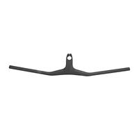 EVTSCAN Fibra de carbono Integrado en bicicleta Manejo de alta resistencia Curva ergonómica liviana para bicicletas de carretera plegables 28.6 mm 740 800g (110mm)