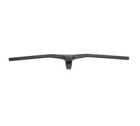 EVTSCAN Fibra de carbono Integrado en bicicleta Manejo de alta resistencia Curva ergonómica liviana para bicicletas de carretera plegables 28.6 mm 740 800g (100mm)