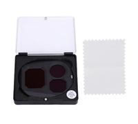EVTSCAN Filtro ND para Drones Fit 4 Pro Control de imágenes nítidas Desenfoque dinámico en fotografía aérea Marco de Aluminio Juego de Lentes ND de liberación rápida (ND8)