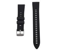 EVTSCAN GT4 Silicone Watch Band grabada transpirable Release rápido REEMPLAZO CORACIÓN DE VISTario cómodo para todas las ocasiones (Black)