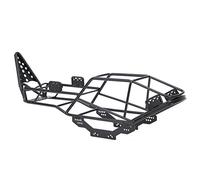 EVTSCAN Jaula antivuelco del Coche RC, chasis del Cuerpo del Marco del Tubo Completo de la Jaula del Rodillo del Metal para Piezas del camión de la Correa eslabonada RC Axial SCX10 1/10