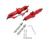 EVTSCAN Kit de actualización del Eje de Metal RC Red WPL C14 C24 1/16 Vehículo RC