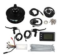 EVTSCAN Kit de conversión de Bicicleta eléctrica 48V 500W Motor de manejo Trasero de 500W Motor GD01 Medidor de Pantalla Kit de Rueda para Bicicleta de montaña Plegable (para radios de 26 Pulgadas)
