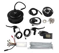EVTSCAN Kit de conversión de Motor de Bicicleta eléctrica Drive Trasero 36V 500W con Controlador 22A para Scooters de Bricolaje (para radios de 26 Pulgadas)