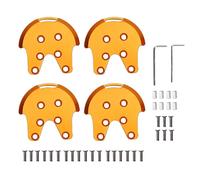 EVTSCAN Kit de Placa de Refuerzo de Metal, Base Protectora de Montaje de Motor de hélice, Accesorios para Drones (Oro)