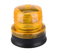 EVTSCAN Luz de Advertencia LED Intermitente Solar Luz de Advertencia, 2 V Luz de Advertencia de Emergencia LED Luz de Advertencia automática, para Advertencia de tráfico de automóviles(Amarillo)