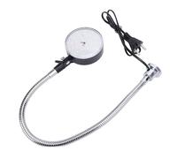 EVTSCAN Luz de máquina LED 15W con 50 cm de lámpara de herramienta de taller de base magnética de cuello de cementera de 50 cm para el torno de trabajo alcantarillado industrial