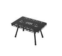 EVTSCAN Mesa Plegable de Aluminio Multifuncional portátil para Acampar la Fiesta de té de Barbacoa al Aire Libre (M)