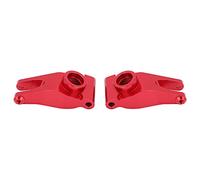 EVTSCAN Metal Universal de aleación de Aluminio RC Cubo Trasero Conjunto de Piezas de actualización para ARRUMA Coche RC 1/10. (Red)
