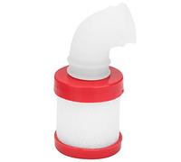 EVTSCAN Mini Universal Motor Air Filter Cleaner Piezas de Repuesto para HSP 1/8 94087 94762 RC Car (Red)