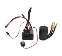 EVTSCAN Motor sin escobillas 3650 de 60 A, Controlador de Velocidad eléctrico ESC sin escobillas, Motor de Alto par para Coche RC 1/10 (4300KV)