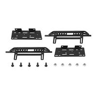 EVTSCAN Pedal de Metal Pedal Accesorios RC 4 SCX10 90046 90047 1/10 RC Castador Pedal Lateral actualizado para automóvil de Control Remoto