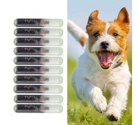 EVTSCAN Perros ID Microchip, 10Pcs/Set 2.12MM Glass Pet Microchip Standard Animal Chip Implants para identificación