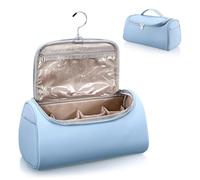 EVTSCAN Portable Travel Bag Hair Dryer/Curling Iron Accessories Organizer Waterproof PU Storage Case with Hook for Home Travel Hotel Hair Salon