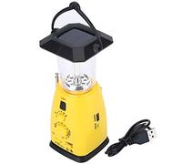 EVTSCAN Radio meteorológica, Cargador de teléfono de la lámpara de la antorcha de la Linterna de la Emergencia de la energía Solar LED de la manivela Que acampa