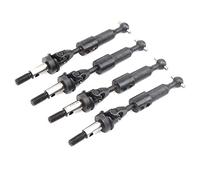 EVTSCAN RC Acero Ajustable CVD El Eje de transmisión de transmisión Universal Material de Calidad Fuerte Black 4pcs 73-85 mm HSP 94123/94103 RC Car