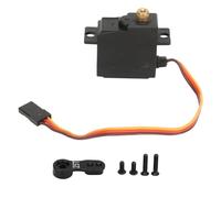 EVTSCAN RC Digital Servo 2.2 kg de Engranajes de Metal de Alta Resistencia para MJX 16208 16207 16209 1/16 RC Car (Black)