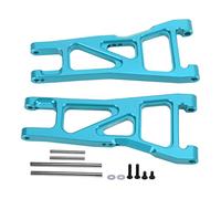 EVTSCAN Reemplazo de Brazo de suspensión Inferior RC Kit de Brazo de suspensión de aleación de Aluminio automóvil de Control Remoto 1/10 (Blue)